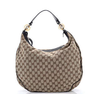 Gucci Medium Twins Hobo GG Canvas